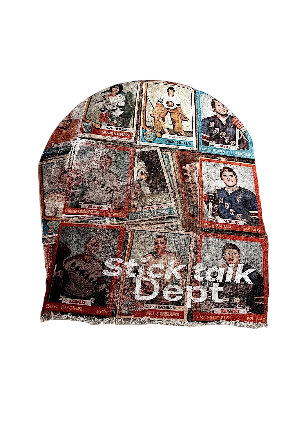Hockey cards beanie